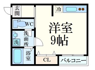 カーサ・ソレイユ鹿籠の物件間取画像